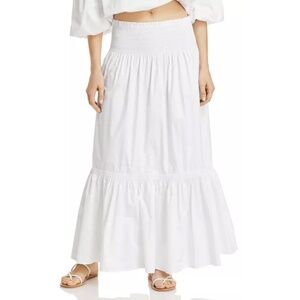 Tory Burch | Cotton Poplin Convertible Skirt/Dress | XS | White